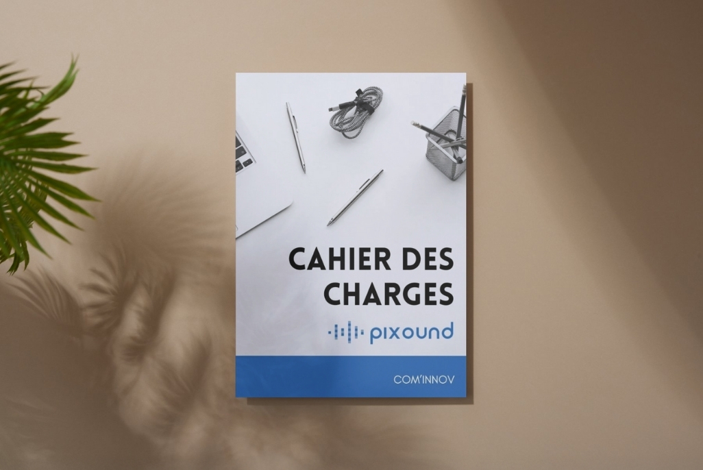 Photo de la réalisation d'un cahier des charges préalable au projet Pixound